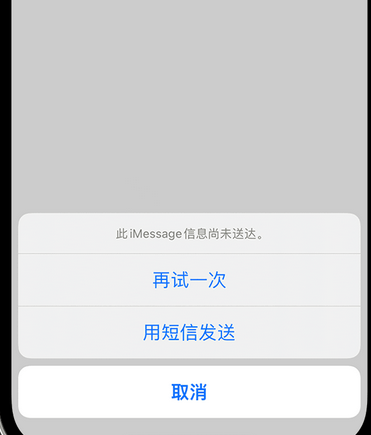 繁峙apple维修iPhone上无法正常发送iMessage信息