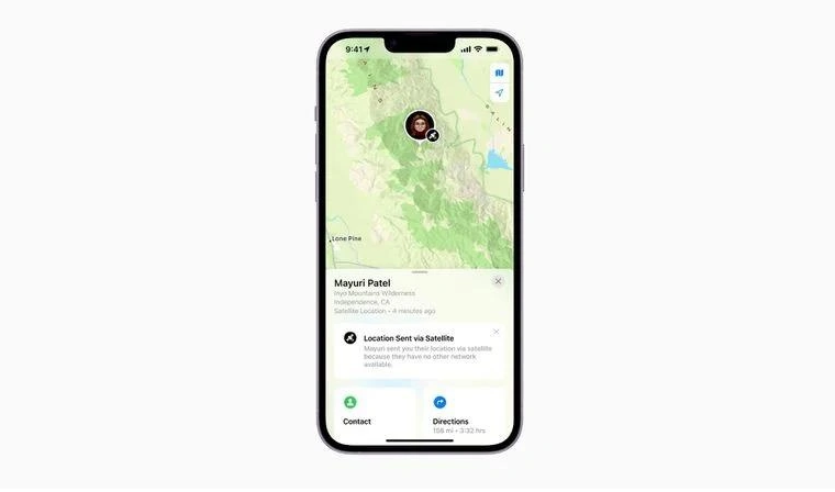 繁峙苹果14维修分享iPhone14系列中 FindMy功能通过卫星分享位置方法教程 